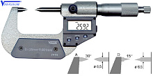 Микрометры МКЦ 25 - 100 с острыми колками IP 54 Vogel