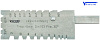 Шаблон резьбовой Tr 2-12, S 40-80 углы 55/60 0-30 Vogel