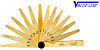 Щупы 0,05-1,0  L=100 латунь в наборе 13 шт Vogel