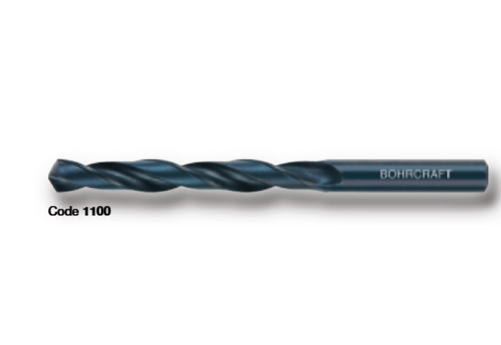 Сверла ∅ 0,3-20,0 средние катанные HSS 1100 Bohrcraft