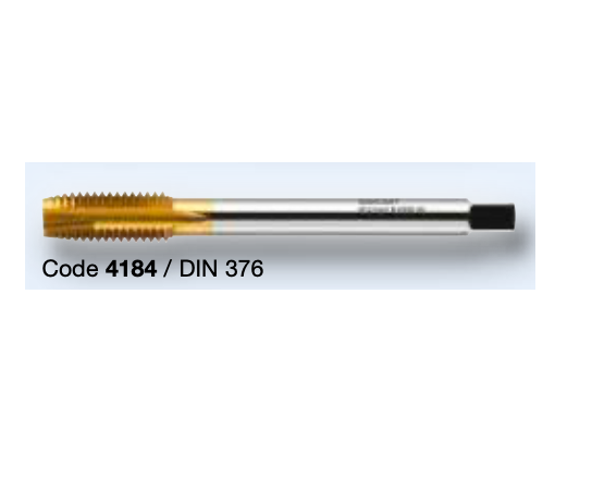 Метчики М3-М24 средние HSSE TiN серия 4183 Bohrcraft